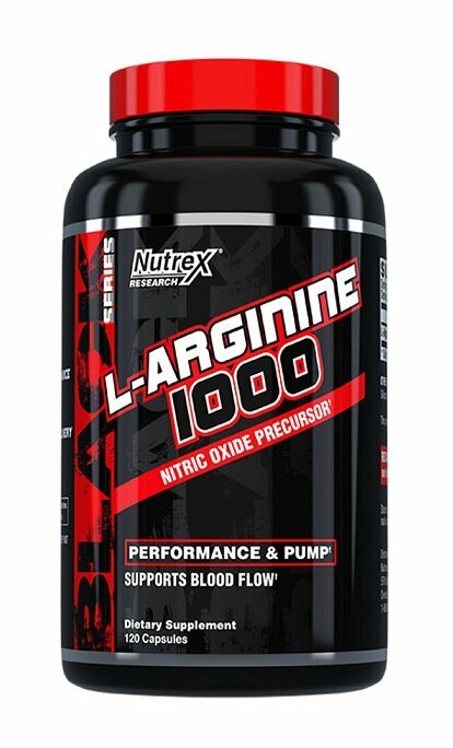L-Arginine 1000 Nutrex (120 кап)