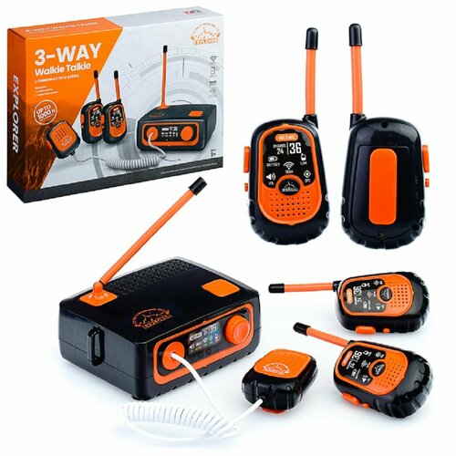 Рация детская 2шт станция радиус до 300метров 403100₽
