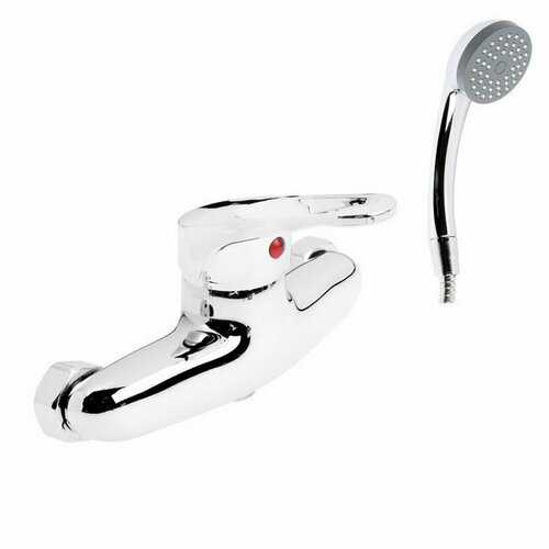 Cмеситель для душа B20-028, однорычажный, без излива, хром