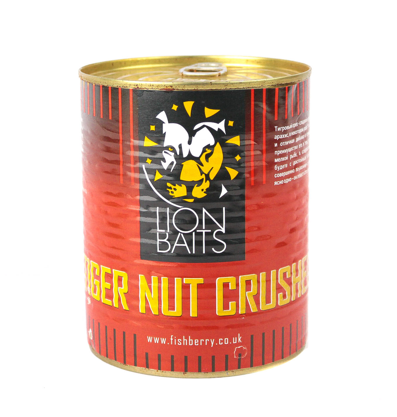 Консервированная зерновая смесь Lion Baits тигровый дробленый орех 900мл