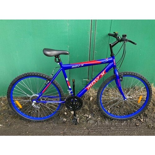 Велосипед для взрослых Movix 26 радиус колес 18 скоростей горно-шоссейный цвет синий 21560₽
