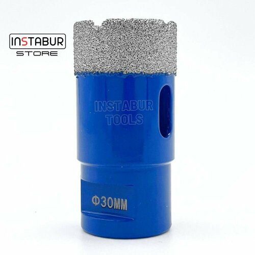 Коронка алмазная 30мм, на УШМ М14, Instabur Tools