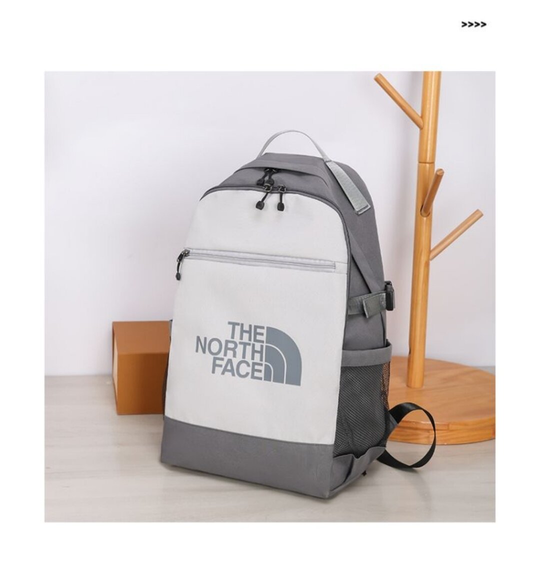 фото Рюкзак The North Face вместительный городской/спортивный, унисекс для учебы, работы, путешествий, 48×17×34 см