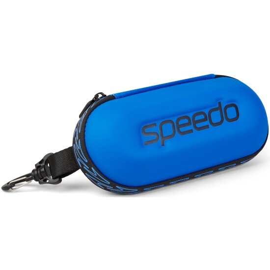 Чехол для очков Speedo Goggles Storage жесткий на молнии синий 8-00381215434, one size