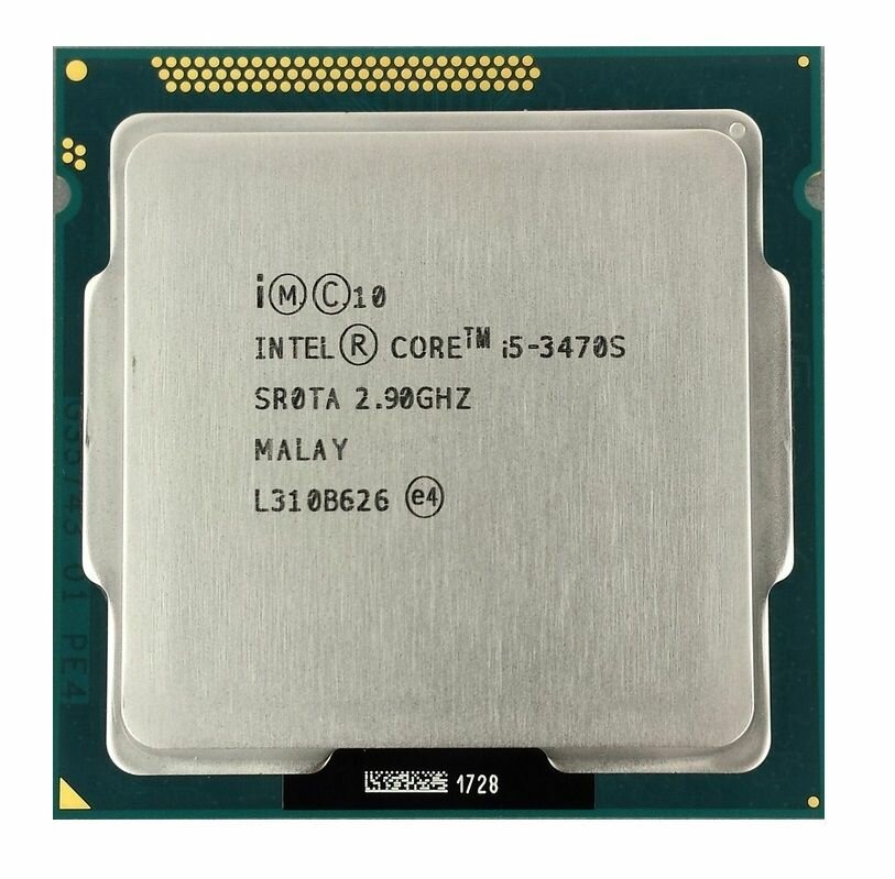 Процессор Intel Core i5-3470S сокет 1155 4 ядра 4 потока 2.9 - 3.6ГГц 65Вт OEM