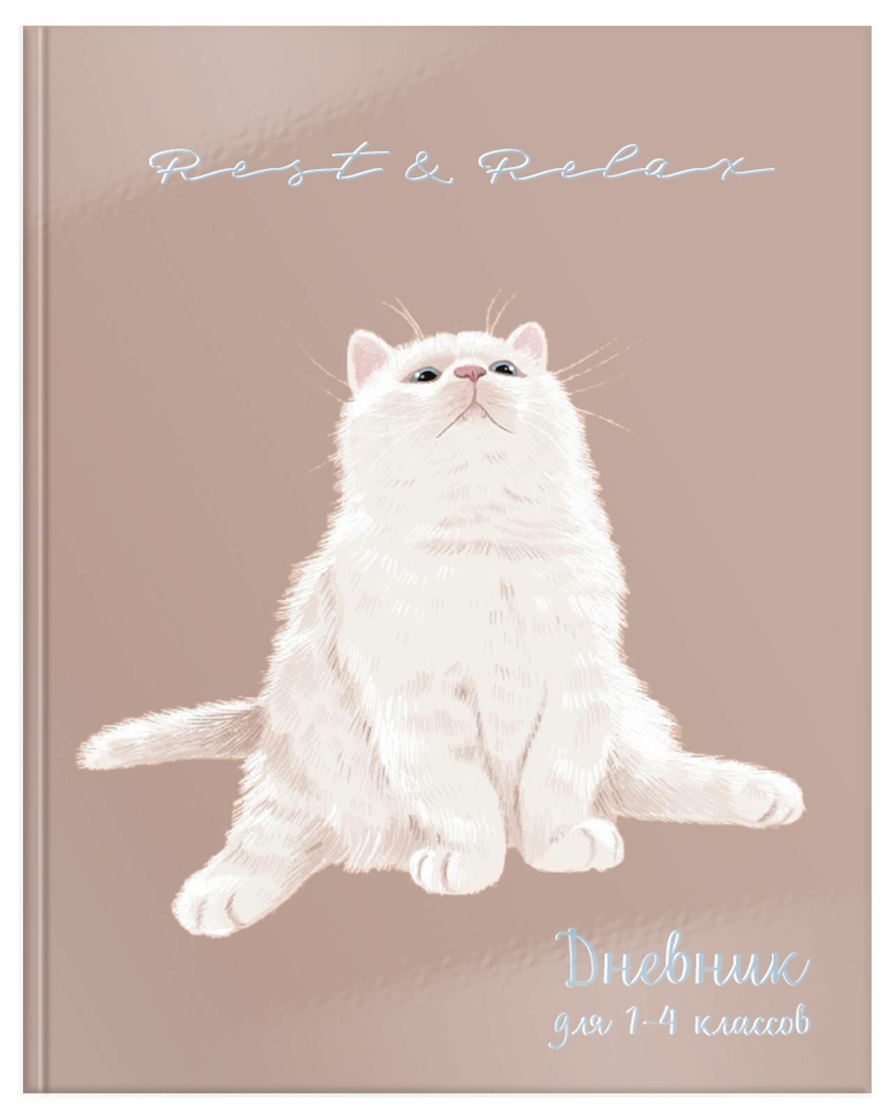 Schoolformat Дневник для младших классов Домашние коты, 48 листов