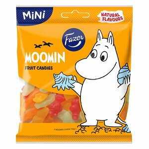 Fazer moomin fruit candies фруктовые конфеты 80 г (из Финляндии)