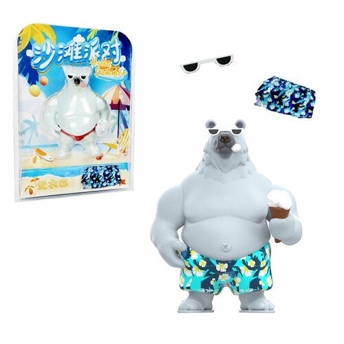 Фигурка креативная Эндрю Бер Айс с мороженым и в плавках, Recur