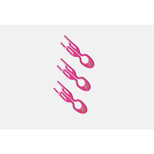 Набор заколок No1 Hairpin Fiona Franchimon Розовый неон количество 3 шт 9377₽