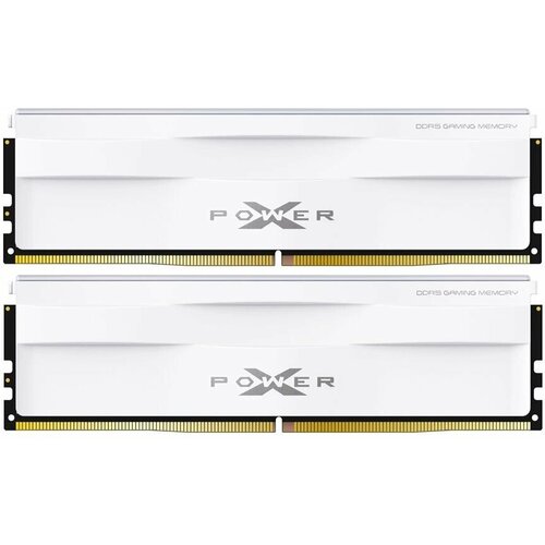 Память DDR5 2x32GB 6000MHz Silicon Power SP064GXLWU600FDG Xpower Zenith RTL Gaming PC5-48000 CL40 DIMM 288-pin 135В kit single rank с радиатором Ret 2935400₽