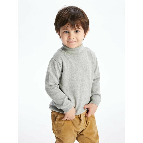 Джемпер isobel, размер 4-5 лет, бежевый, серый брюки isobel размер 4 5 лет серый