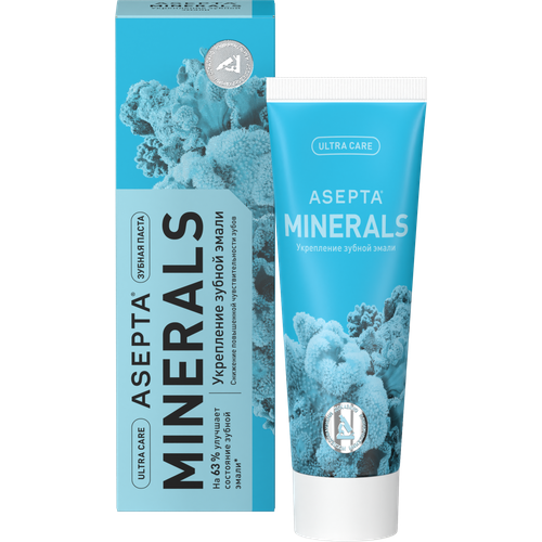 Зубная паста Асепта Plus Реминерализация 75мл 600₽