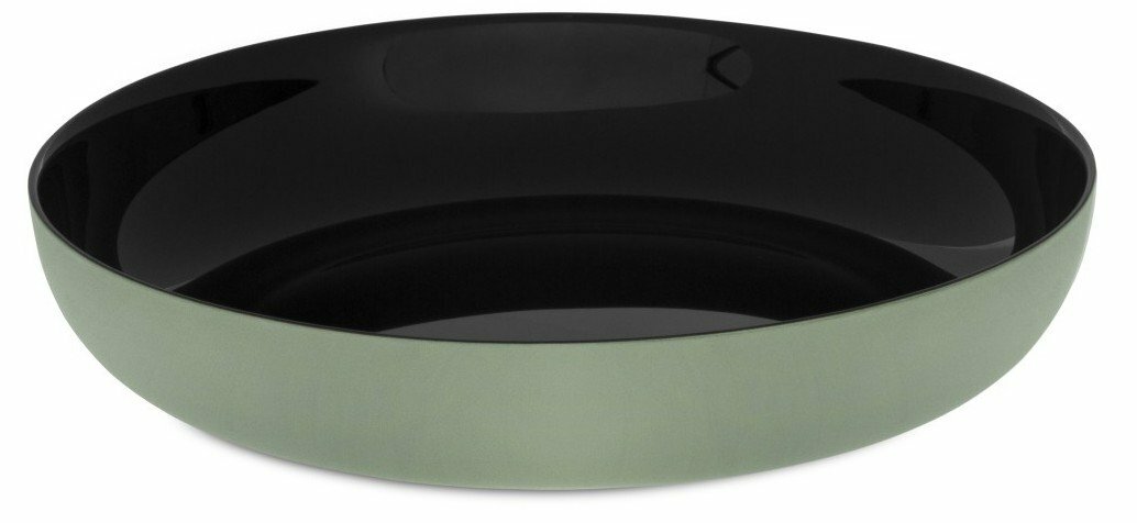 блюдо LUMINARC Vicky Soft Green 21см круглое стекло - фото №18