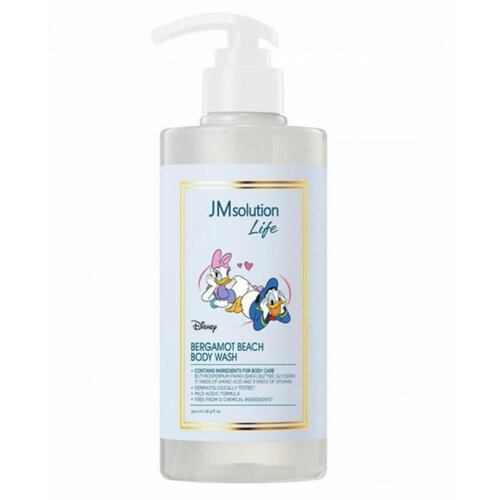 JMsolution Гель для душа с экстрактом бергамота Life Disney Bergamot Beach Body Wash