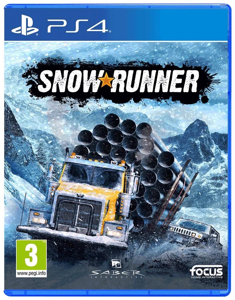 Игра PS4 - SnowRunner (русские субтитры)