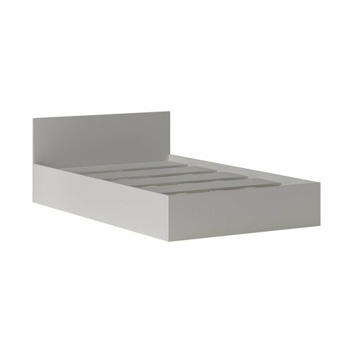 Кровать Охта Лайт 1220 м с основанием ЛДСП - Белый гладкий 6290₽