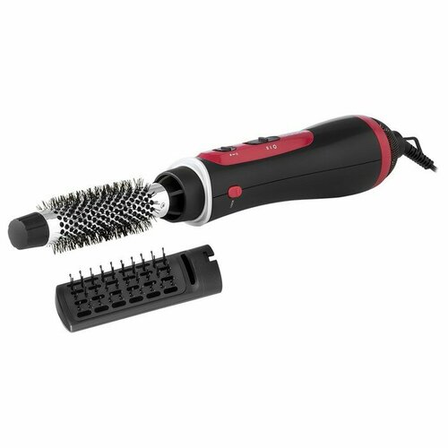 Фен-щётка econ ECO-BH02B 1000 Вт 2 режима чёрно-розовая 446900₽