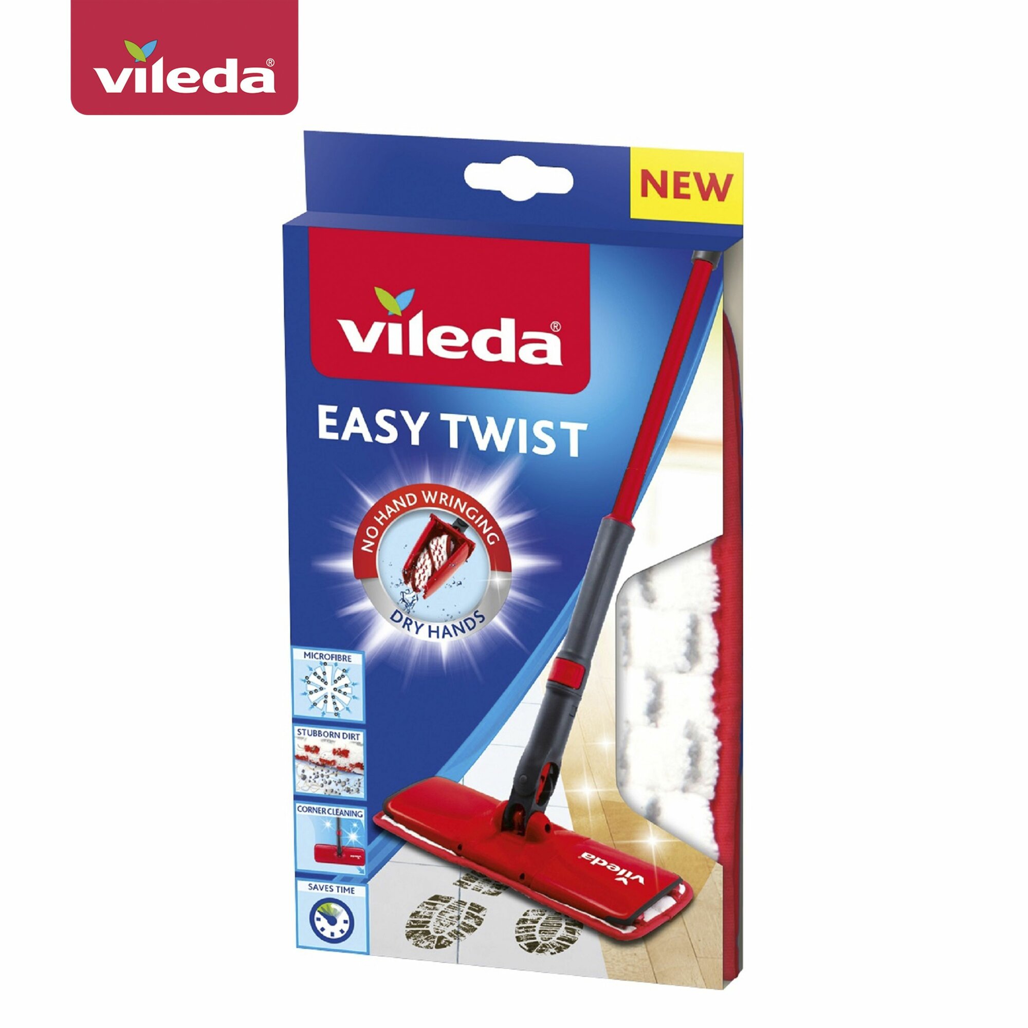 Насадка для швабры Vileda с отжимом UltraMax Easy Twist 1 шт, размер: 34 х 12,5 см, 202992