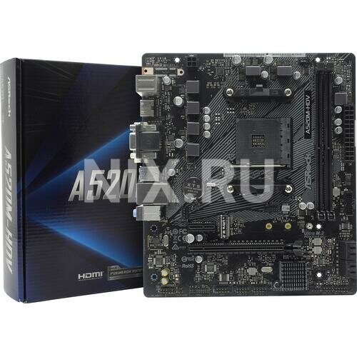 Материнская плата Asrock A520M-HDV