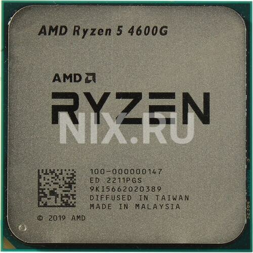 Процессор Amd Процессор AMD Ryzen 5 4600G OEM (100-000000147)