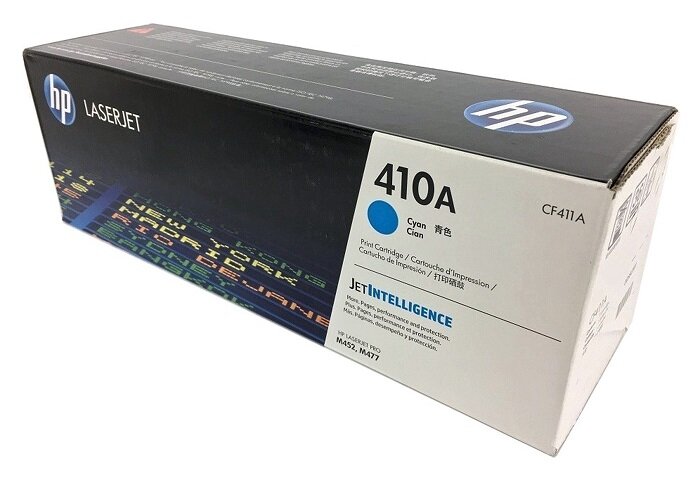 Картридж HP CF411A, 2300 стр, голубой