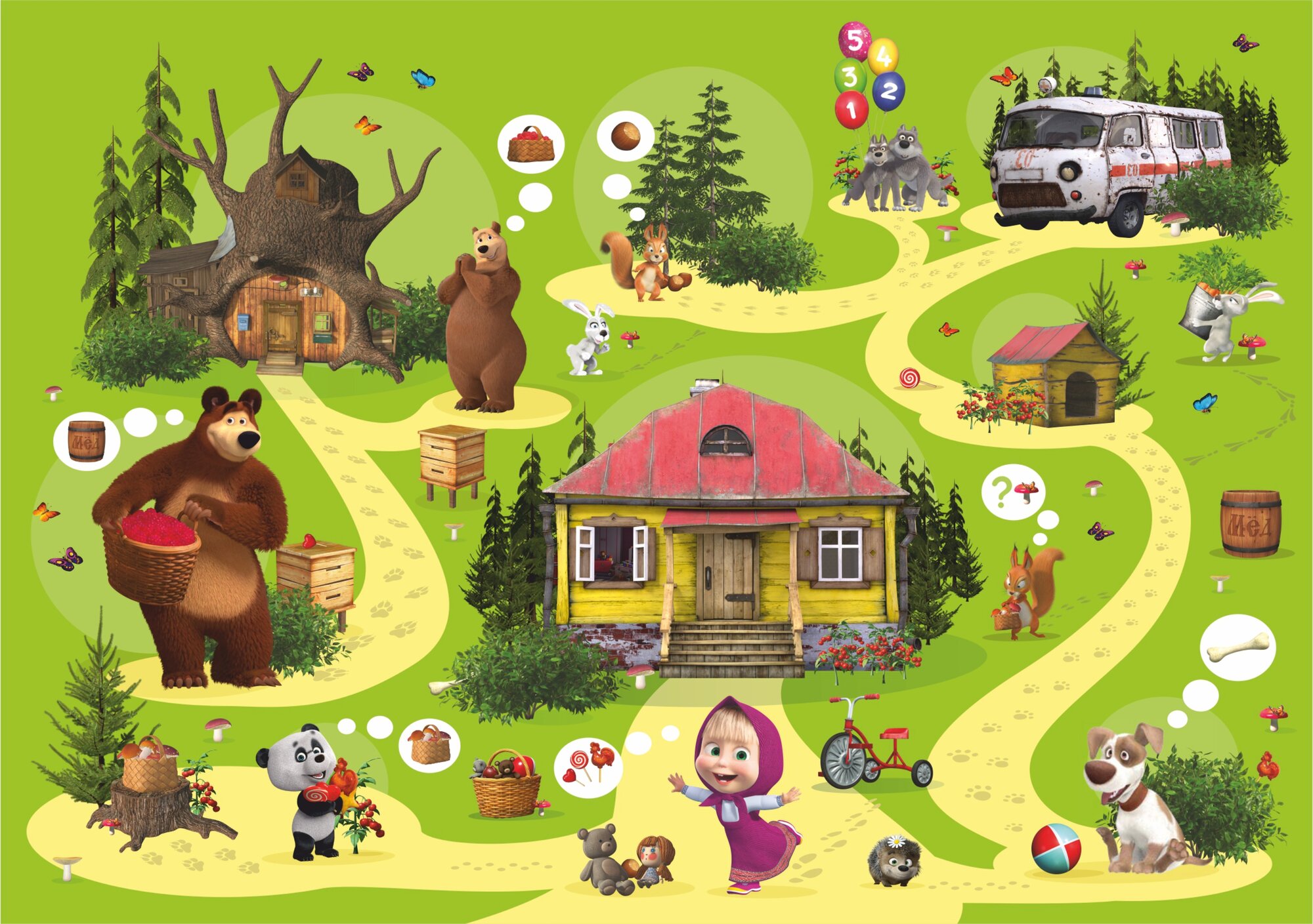 фото Фотообои Симфония "В кругу друзей"