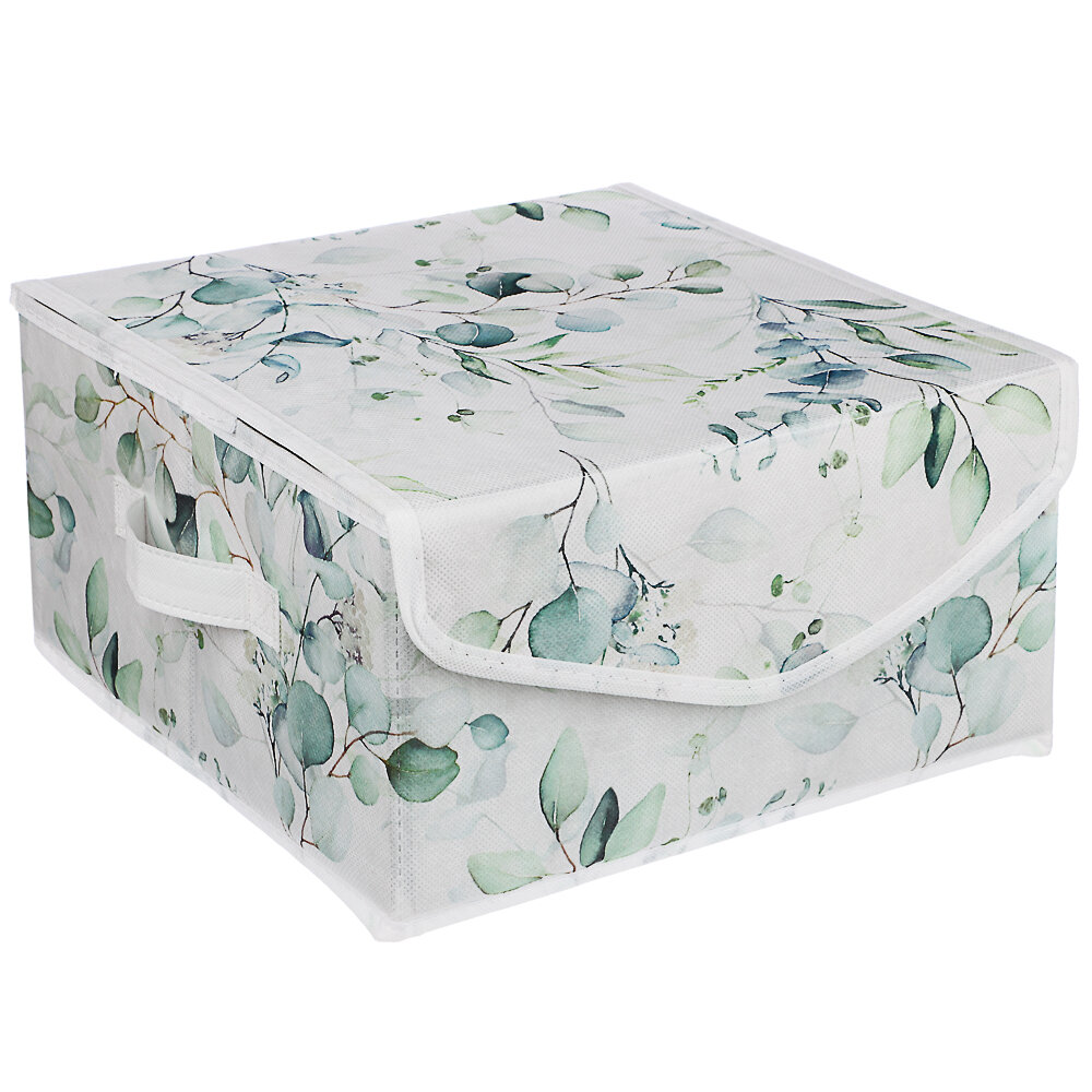 фото VETTA Рио-де-Жанейро Кофр для хранения с крышкой и ручкой, 28х30х16см, спанбонд