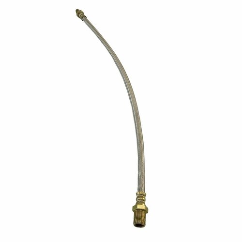 Шланг тормозной передний УАЗ / сцепления УАЗ (РЦС хантер, патриот) L 530, резьба М12 армирован.