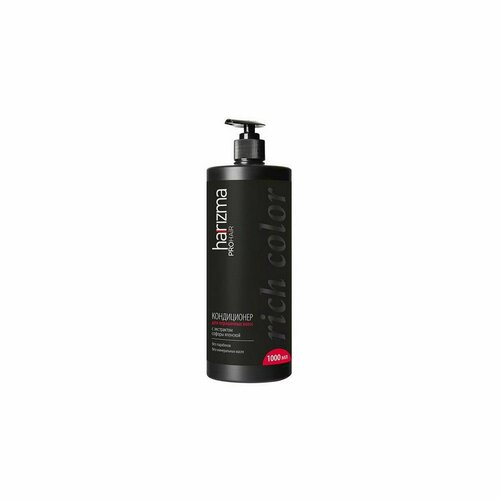 Кондиционер для окрашенных волос с дозатором Harizma ProHair conditioner Rich Color объём 1000мл, - 1шт