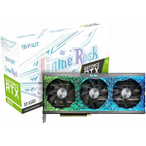Видеокарта Palit GeForce RTX 3070 GameRock V1 8GB 5350000₽