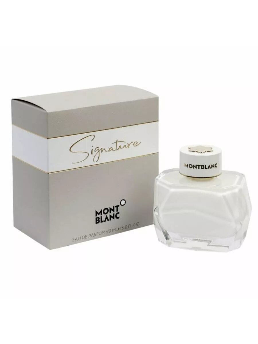 MONTBLANC Signature 90 ml/ Монтбланк Сигнатюр — отзывы покупателей
