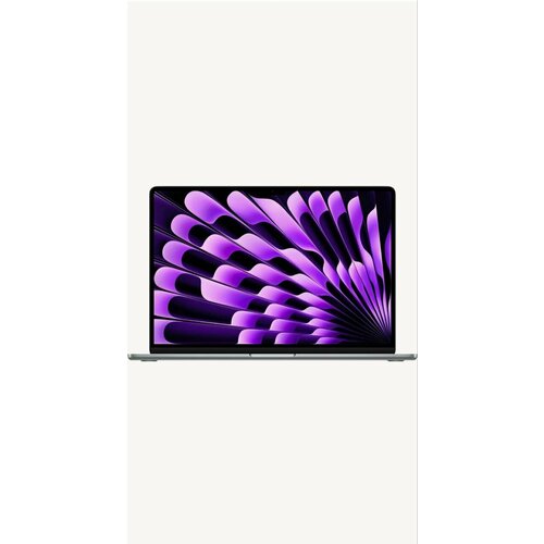 153 Ноутбук Apple MacBook Air 15 2024 2880x1864 Apple M3 RAM 16 ГБ SSD 512 ГБ Apple graphics 10-core macOS Z1BP000N6 space gray русская раскладка 21000000₽