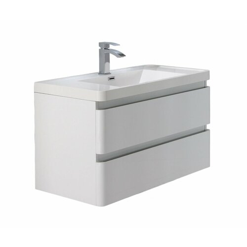 Тумба с раковиной PARLY Spa Gucci 120 подвесная белый глянцевый 45596₽