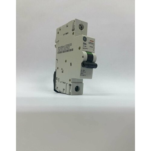 General Electric Модульный автоматический выключатель 20А 25кA 1P С АС GT251C20 450₽