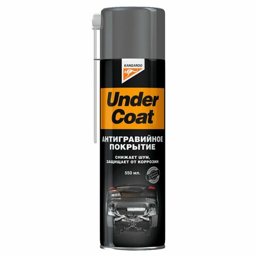 Покрытие для днища на основе гудрона антигравий Under Coat 550 мл 801₽