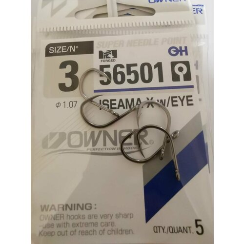 Крючок Owner 56501 №3 (5шт)