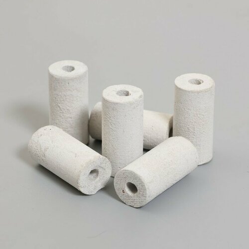 Втулка, для монтажа огнеупорных плит (комплект из 6 втулок с саморезами) 30х15мм