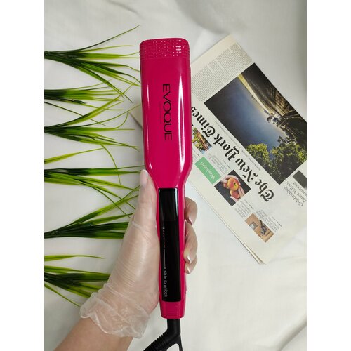 Утюжок EVOQUE Touch Screen широкие пластины MAGENTA