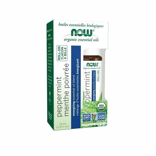 Эфирное масло Перечной мяты Now Organic Peppermint EO Roll-ON 10 ml 1680₽