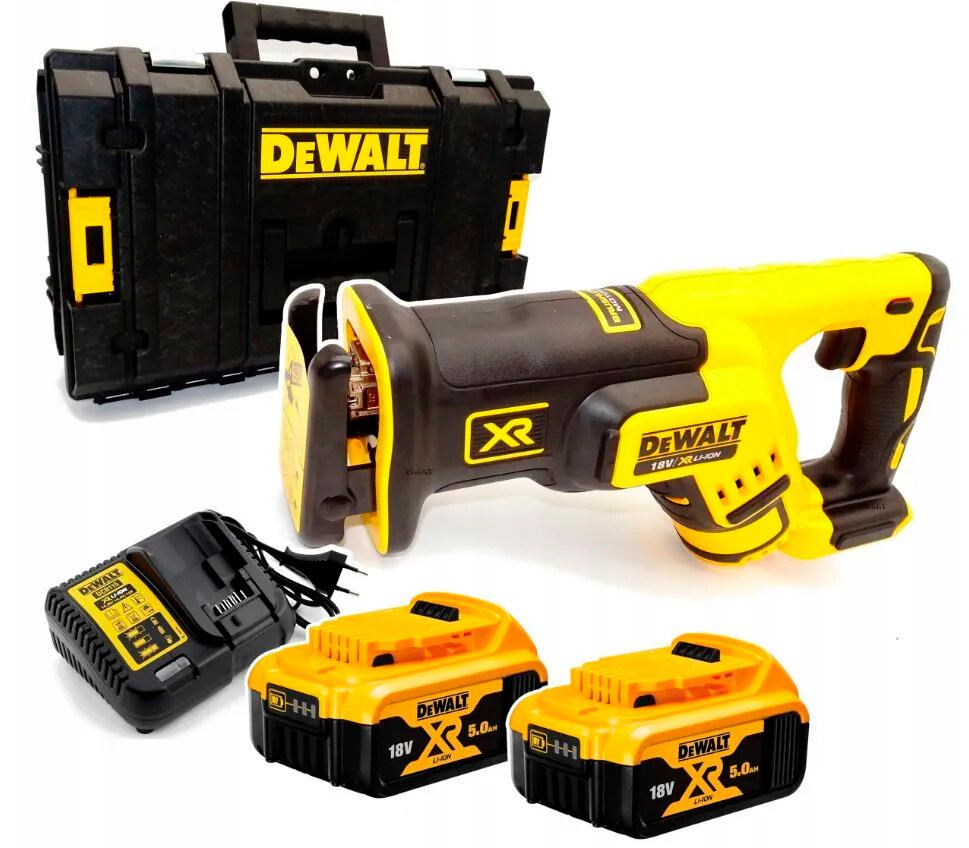 фото Аккумуляторная бесщеточная сабельная пила DeWALT DCS367P2