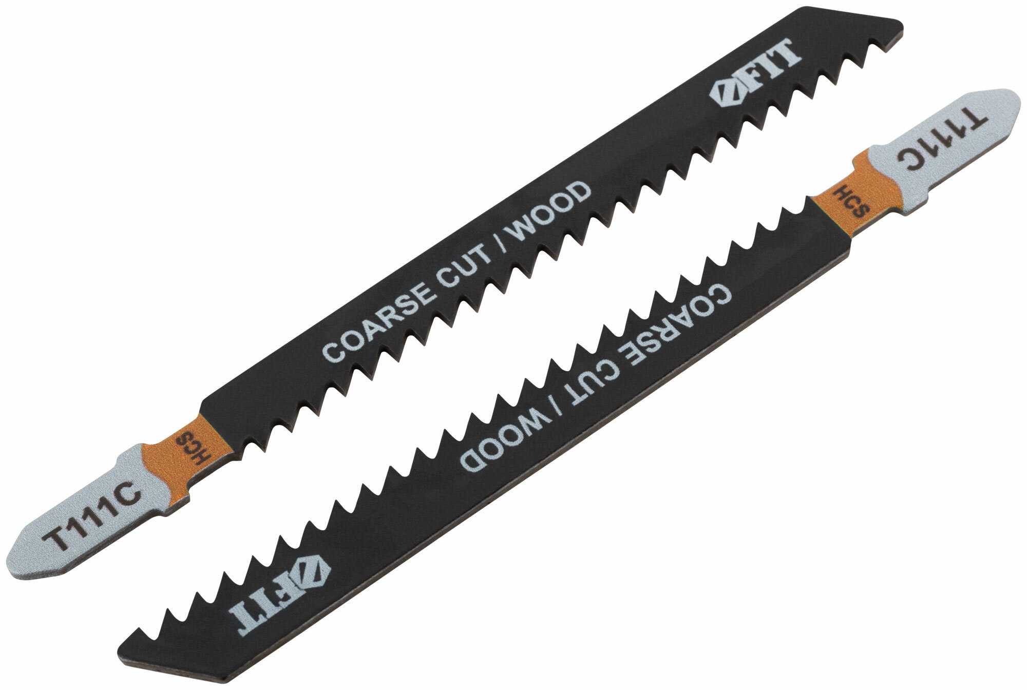 фото Полотна по дереву, HCS, разведенные, фрезерованные зубья, 100/74/3 мм (Т111С), 2 шт.