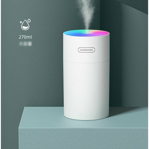 Увлажнитель воздуха H2OV2 Аромадиффузор-ночникУльтразвуковой освежитель-увлажнитель воздуха с подсветкой ночник Белый 51500₽