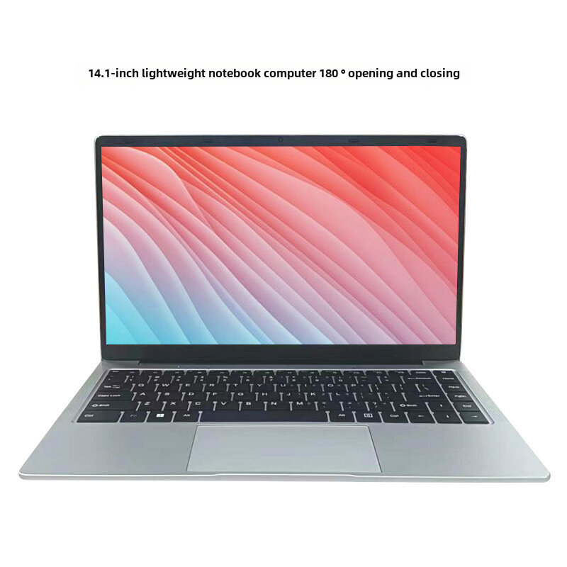 Игровой ноутбук 15,6 дюйма для бизнеса и офиса, 12GB RAM, SSD 128GB, складывается на 180°, модель J4025