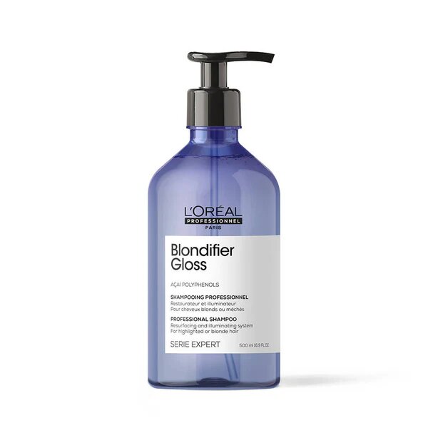 L'OREAL Blondifier Gloss Шампунь для блонд волос SerieExpert 500мл