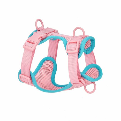 Шлейка для собак малых пород Pink M