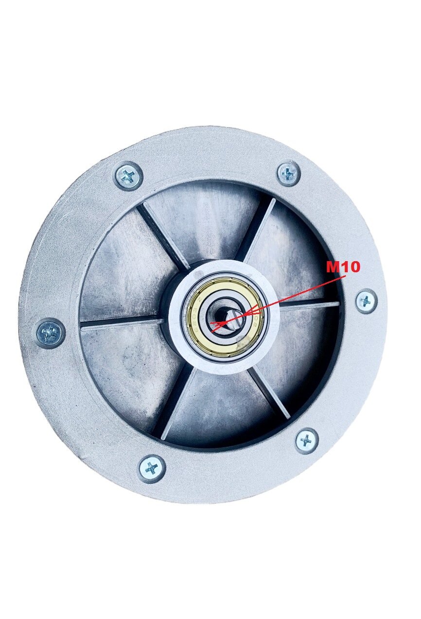 Шкив привода хода для снегоуборочной машины, внеш 170 мм. В сборе.