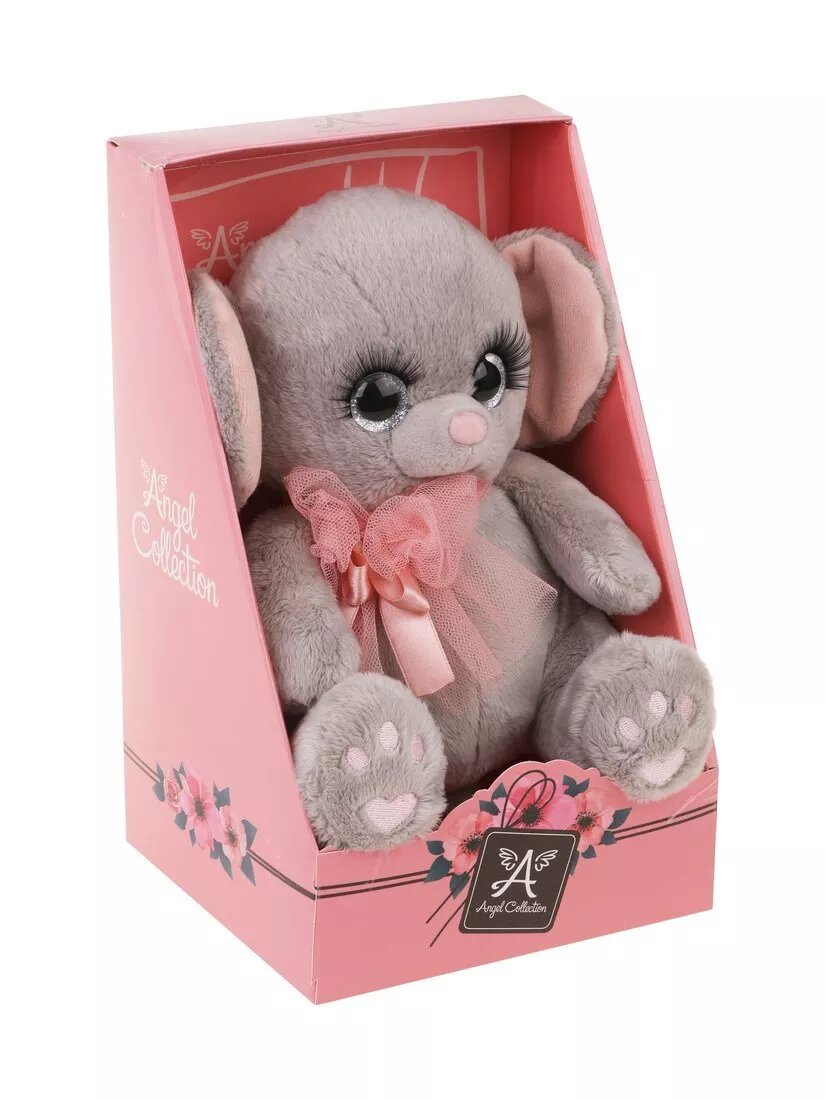 Мягкая игрушка "Мышонок Глазастик", Angel Collection, высота 20см