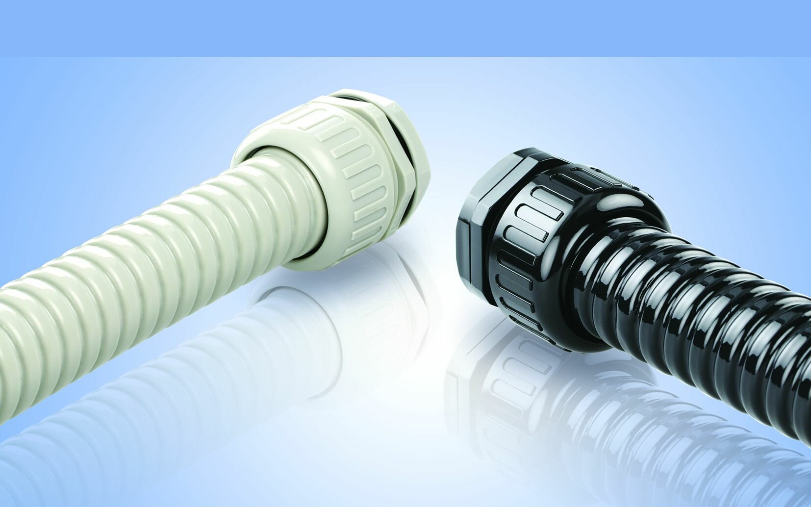 S-PGS16-18B Муфта вводная прямая для металлорукава диаметром 18 мм AVC цвет черный