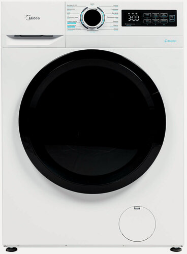 Изображение товара Стиральная машина MIDEA MF01712BS40/W, инверторный двигатель, 15 программ, белая