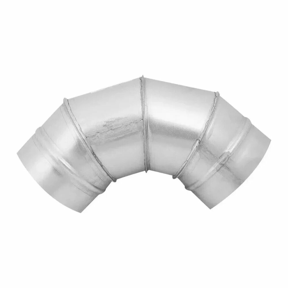 ООО Вентмаркет Отвод для круглых воздуховодов на 90 d135(+/-) из нержавеющей стали aisi 304 OTV90x135nerz